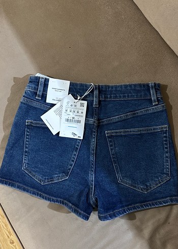 Mavi Kadın Denim Mini Şort - Görsel 4