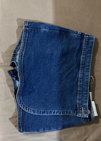 Mavi Kadın Denim Mini Şort - Görsel 5