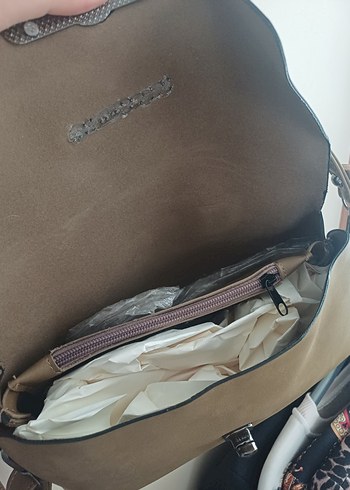 Bej Deri Kadın Çanta - Michael Kors - Görsel 4