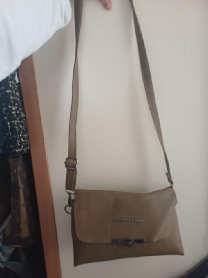 Bej Deri Kadın Çanta - Michael Kors - Görsel 2