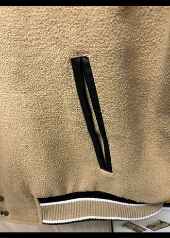 Erkek Defacto Deri Kollu Spor Ceket - Görsel 5