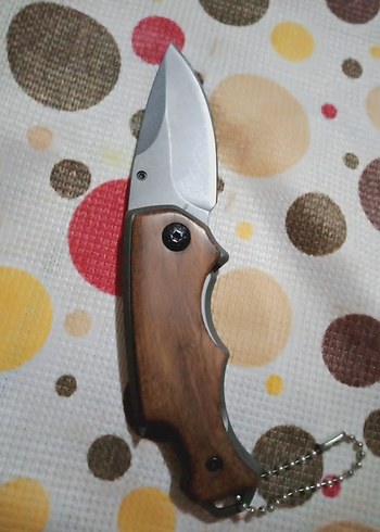 Kahverengi Ahşap Saplı Katlanır Çakı - Görsel 4