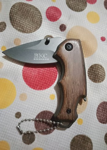 Kahverengi Ahşap Saplı Katlanır Çakı - Görsel 2