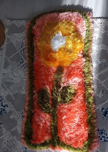 Renkli Nakışlı Banyo Paspası Seti - Görsel 2