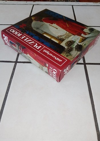 Neverland 1000 Parça Kırmızı Puzzle