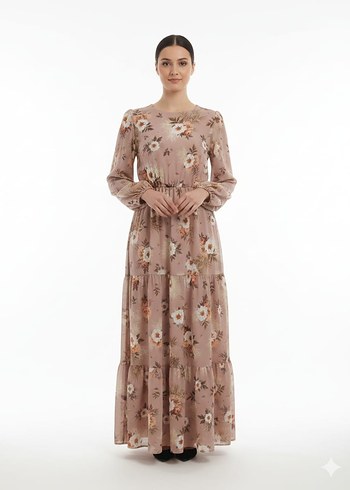 uzun elbise - Görsel 2