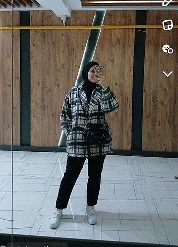 Trendyol & Milla EKOSE OVERSIZE KABAN