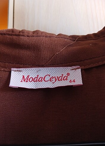 42 Beden Modest uzun gömlek elbise