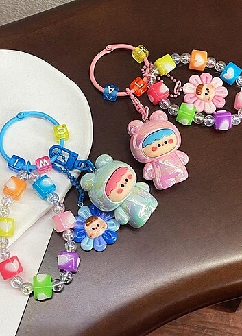 Diğer Pembe Sevimli Ayıcık Charm