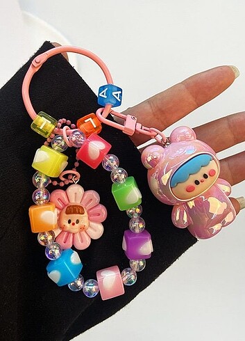 Pembe Sevimli Ayıcık Charm