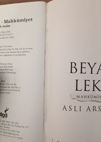 Beyaz Leke - Mahkumiyet Romanı - Görsel 4