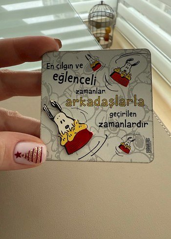 Peanuts Snoopy Figürlü Magnet - Görsel 2