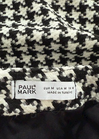 Paul Mark Kazayağı Desenli Midi Etek - Görsel 4