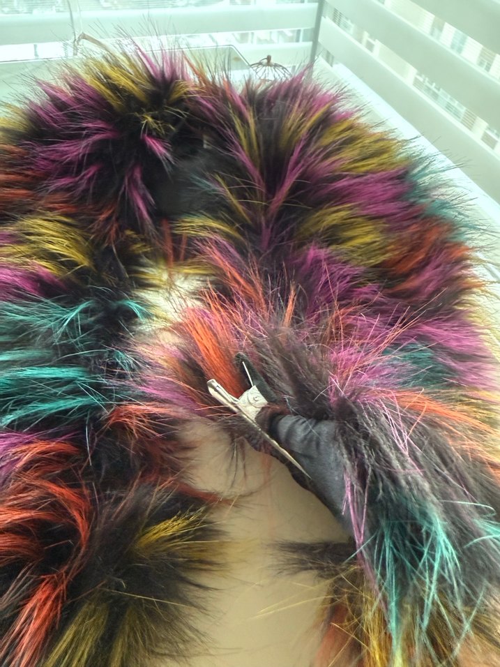 Yelss Faux Fur Yaka - Görsel 3