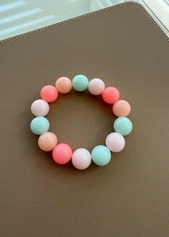 Pastel Renkli Boncuk Bileklik - Görsel 2