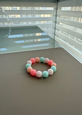 Pastel Renkli Boncuk Bileklik - Görsel 3