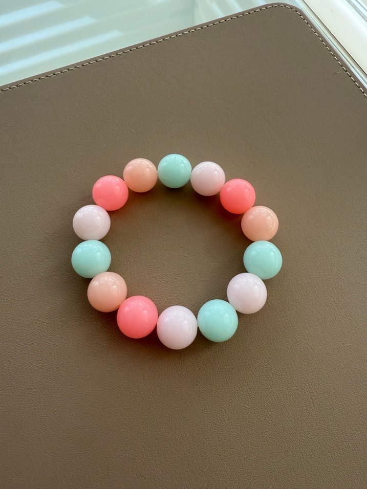 Pastel Renkli Boncuk Bileklik - Görsel 2