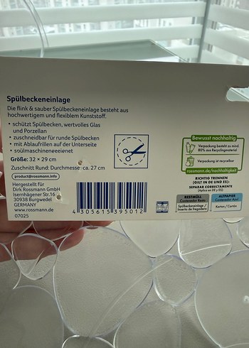 Flink & Sauber Lavabo Koruyucu Mat - Görsel 4