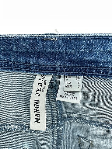 36 Beden çeşitli Renk Mango Jean / Kot %70 İndirimli.