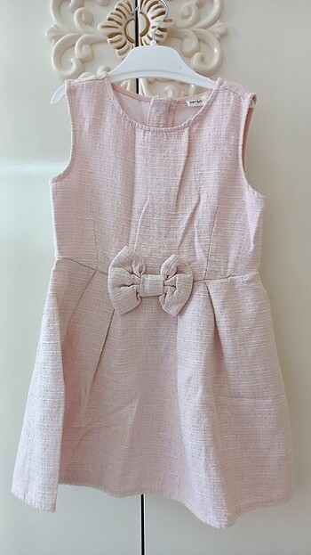 Koton kids pembe elbise.
