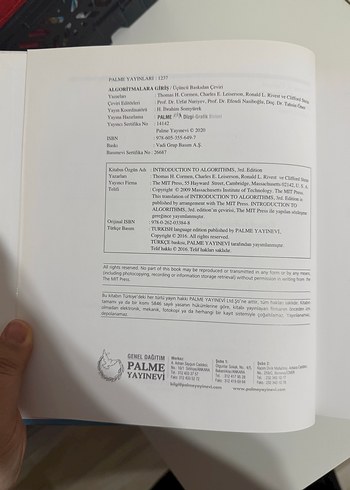 Algoritmalara Giriş - Palme Yayınevi - Görsel 3