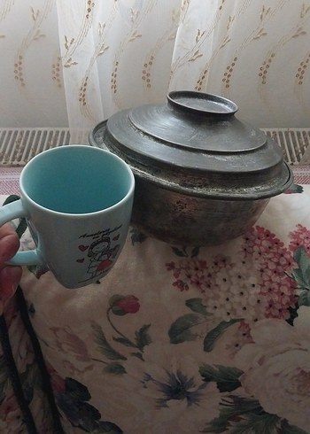 Kapaklı bakır Tencere - Görsel 2