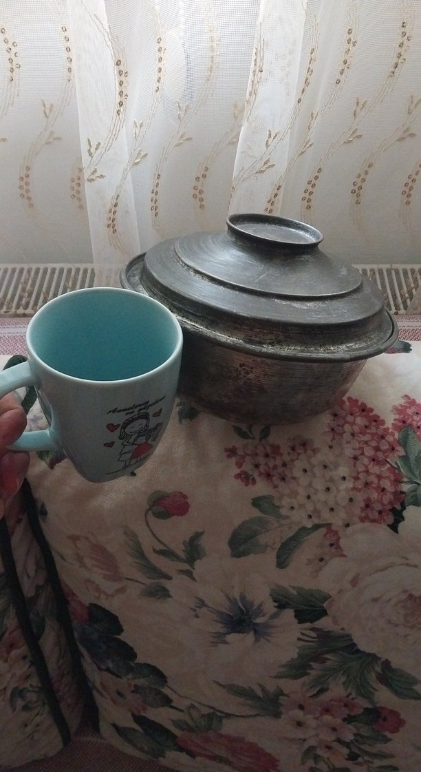 Kapaklı bakır Tencere - Görsel 2