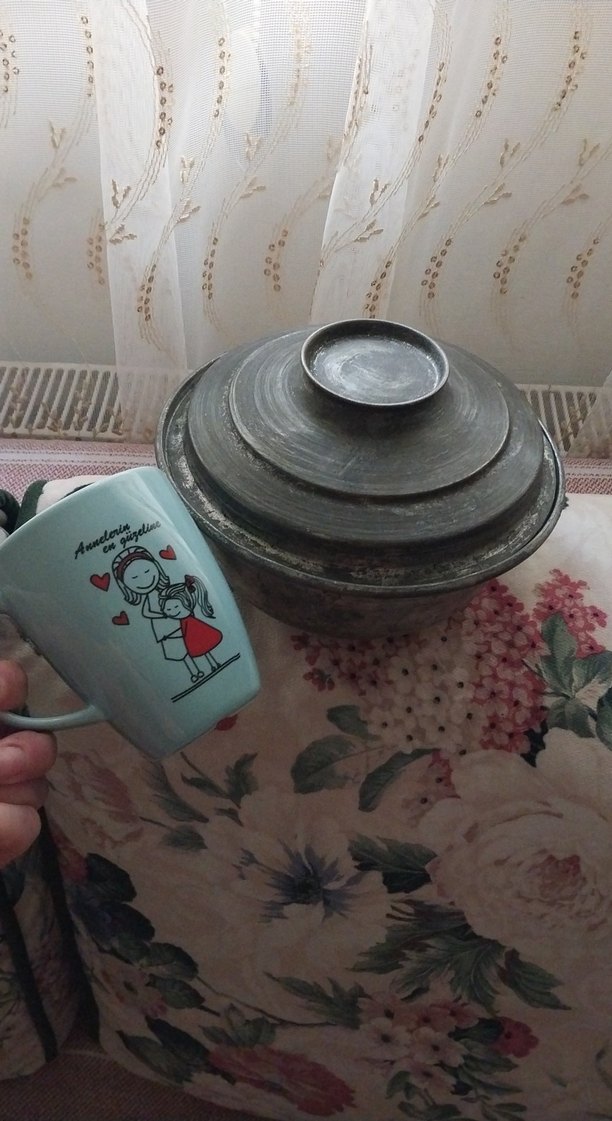 Kapaklı bakır Tencere - Görsel 3