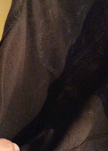  Beden siyah Renk Baskılı Kumaş Çanta