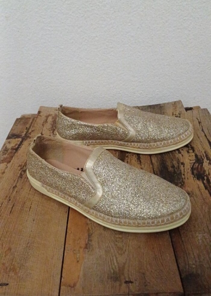 Simli Espadril - Görsel 2