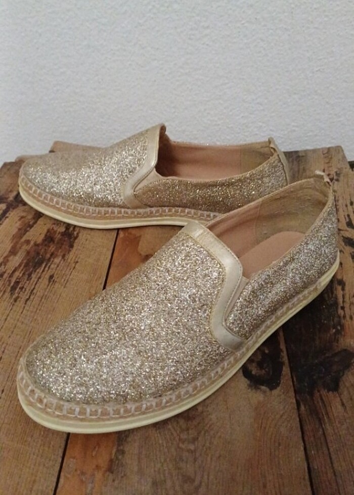 Simli Espadril - Görsel 4