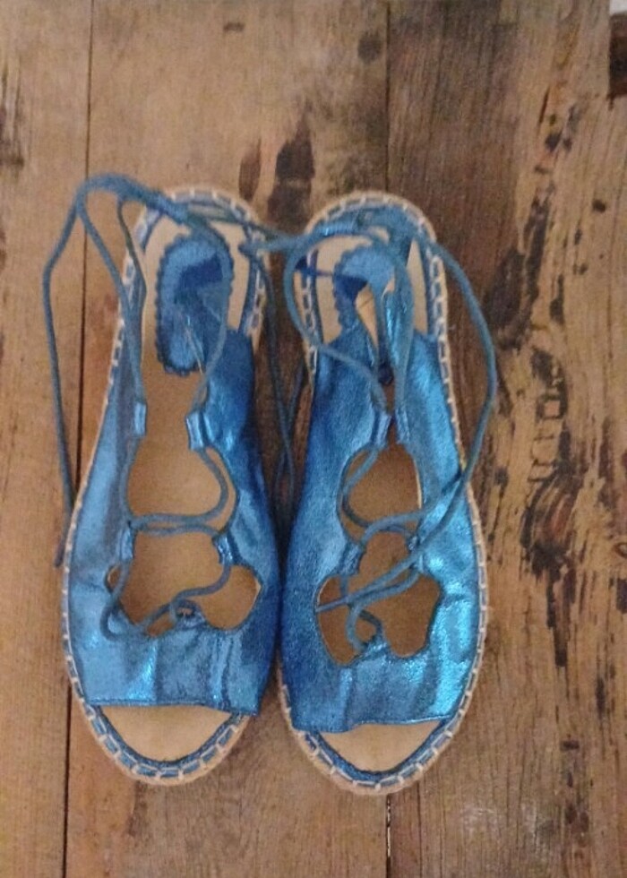 Pırıltılı Espadril - Görsel 2