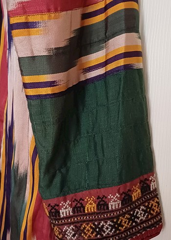 Diğer Antika İpek Uzun Kaftan