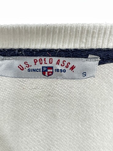 s Beden beyaz Renk U.S Polo Assn. T-shirt %70 İndirimli.