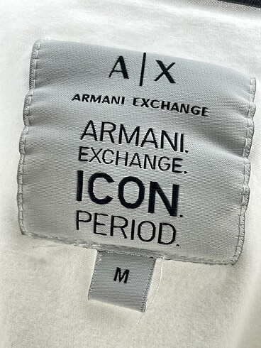 m Beden beyaz Renk Armani Exchange T-shirt %70 İndirimli.