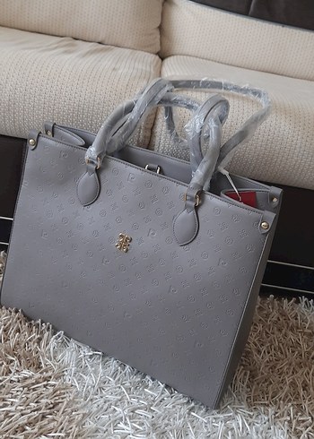 Pierre Cardin Askılı Çanta gri