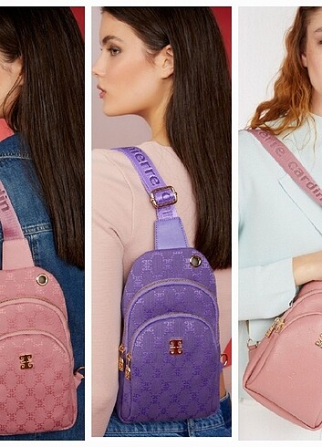 Pierre Cardin Askılı Çanta pembe