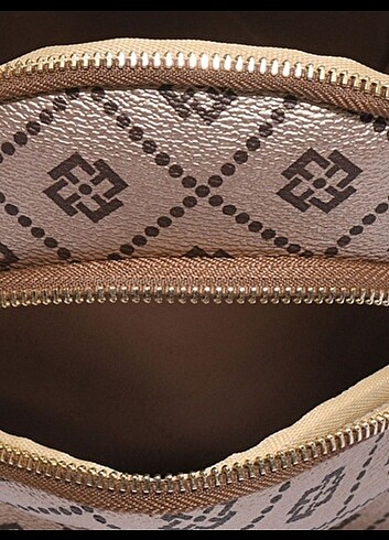 Fossil Fossil çapraz canta bronz