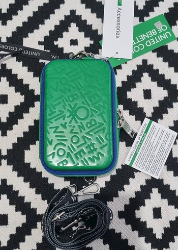 Beden Benetton Askılı Çanta yesil