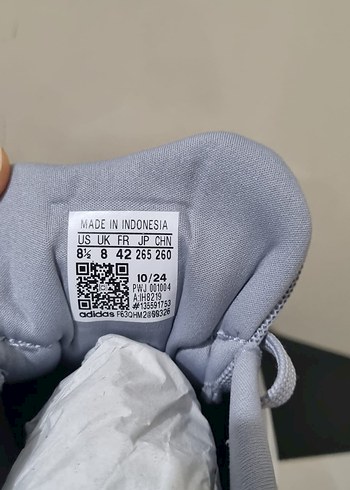 Gri Erkek Koşu ve Antrenman Ayakkabısı 42 no orjinal adidas - Görsel 3