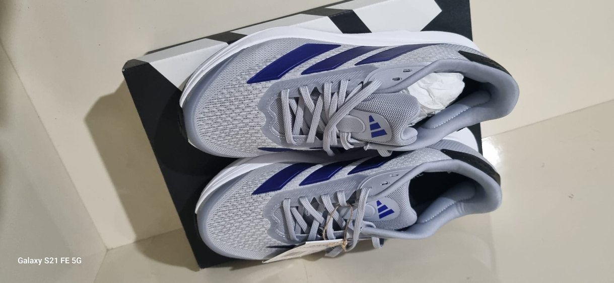 Gri Erkek Koşu ve Antrenman Ayakkabısı 42 no orjinal adidas - Görsel 2