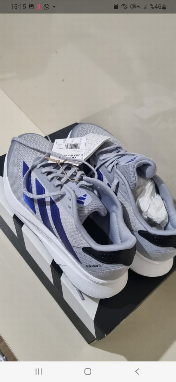 ADIDAS Gri Erkek Spor Ayakkabısı 42 NO - Görsel 5