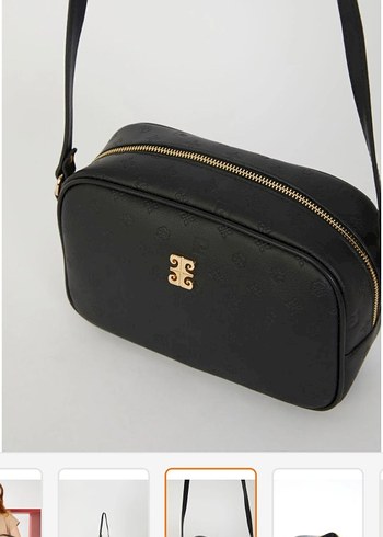 PIERRE CARDIN Siyah Kadın Çapraz Çanta - Görsel 3