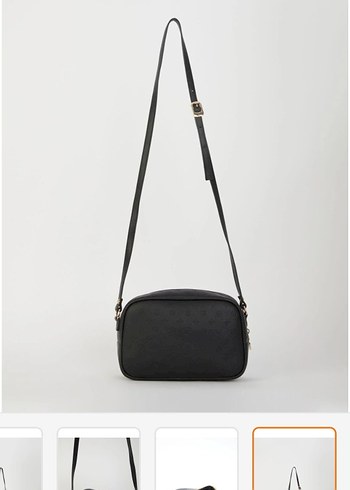 PIERRE CARDIN Siyah Kadın Çapraz Çanta - Görsel 4