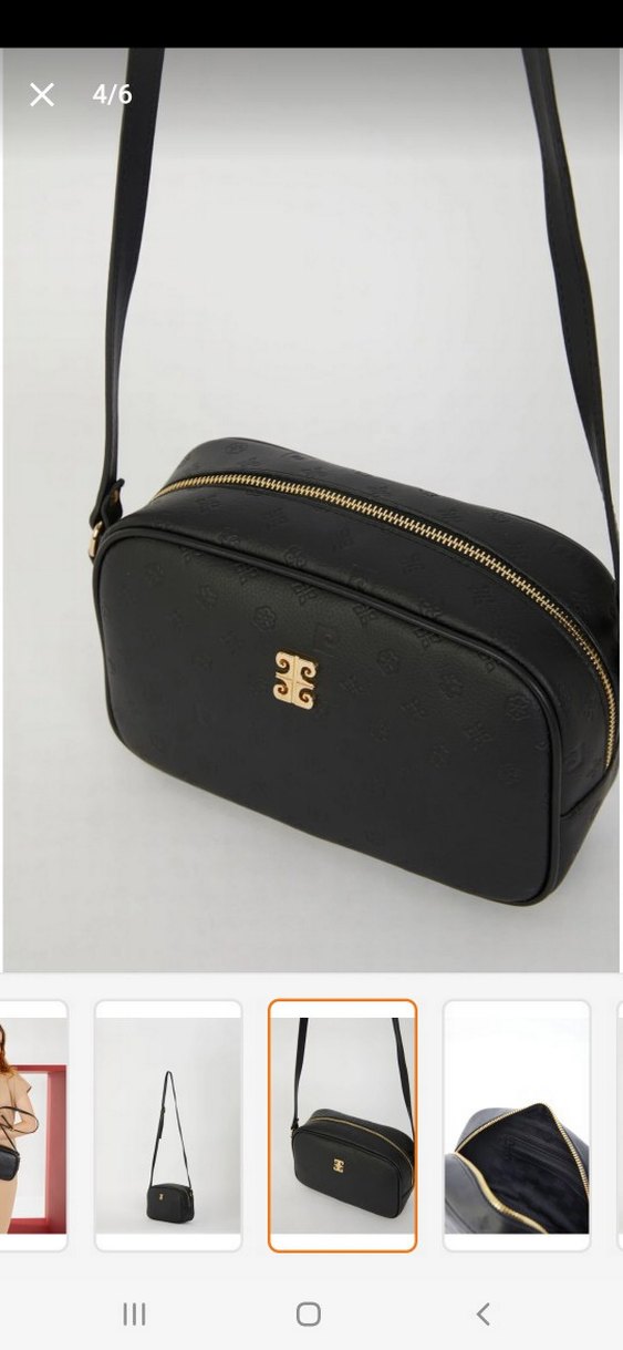 PIERRE CARDIN Siyah Kadın Çapraz Çanta - Görsel 3