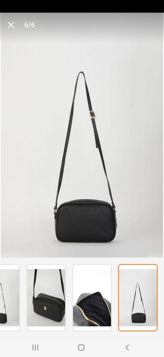 PIERRE CARDIN Siyah Kadın Çapraz Çanta - Görsel 4