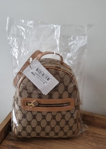 Pierre Cardin Gri Baskılı Kadın Sırt Çantası - Görsel 4