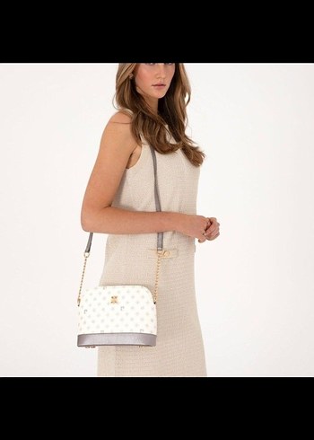 PİERRE CARDİN ASKILI ÇANTA BEYAZ - Görsel 2