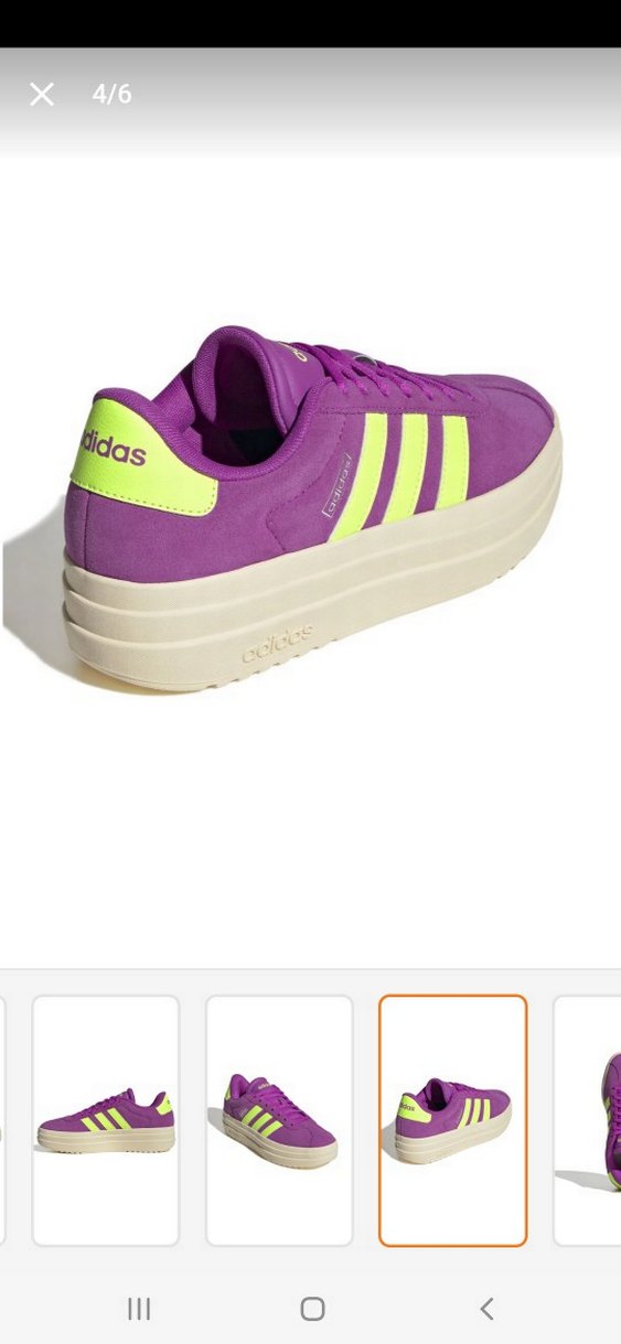 Adidas Gazelle Bold  38.5 bej etiketli  sıfır - Görsel 2