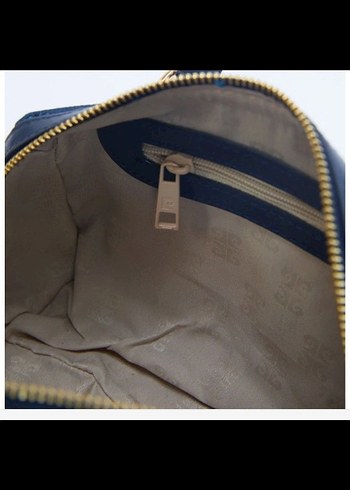 PIERRE CARDIN Mavi Denim Fermuarlı Kadın Çanta - Görsel 3